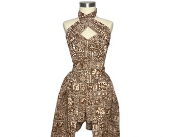 1950’s Style 1 Piece Play Suit with Skirt - Style TH-224