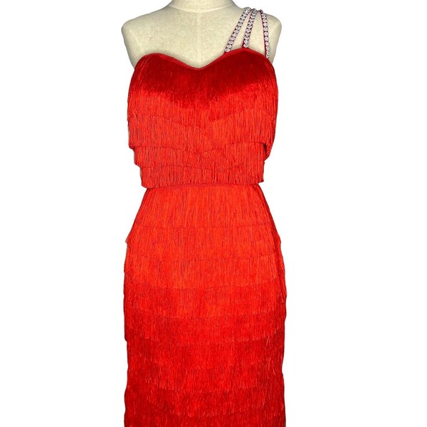 Women's Western Inspired Fringe Linen Blend Vintage Dress main image 1