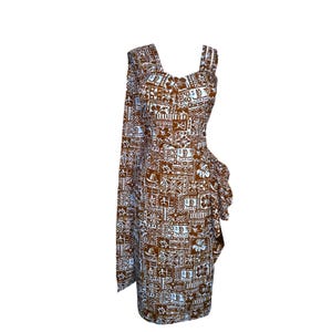 Hawaiian Sarong Dress - 1950s Style - Style #TH-200