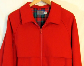 70s USA製 Melton Wool Jacket 無地 古着 ヴィンテージ Wool melton jacket - Gem