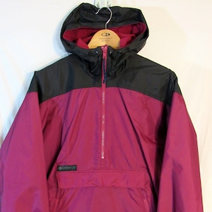 Vintage 90s 1990s Columbia Anorak Half Zip Pullover Jacket W