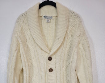 70's〜 Sears Acryl Knit Cardigan 70's〜 Sears Acryl Knit Cardigan VTG 70s Sears Acrylic Cable