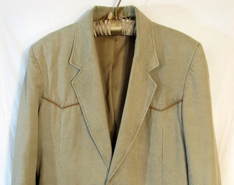 Mens Canvas Sport Coat - Etsy