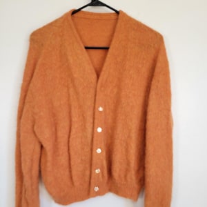 special◎ 60〜70's maban vintage mohair Vintage 60's/70's Mohair Cardigan, Size M, Fuzzy/Shaggy | eBay