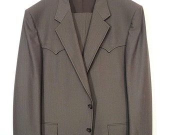 トップス Made in USA 1970's~ FARAH western shirt Vintage 70s Farah Western Wear Button Up Shirt Tan Polyester