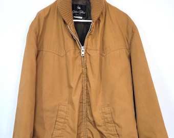Vintage Golden Fleece Workwear Jacket S 80s Padded Quilted USA