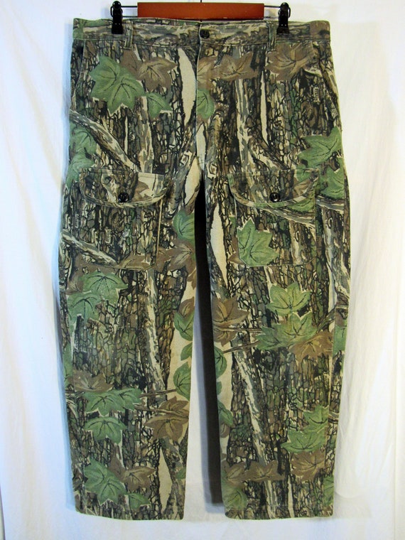 個人装備 90s Vintage TREBARK Camo BIGSIZE VINTAGE HUNTING TREBARK CAMO POCKET TEE SHIRT 1990S SIZE