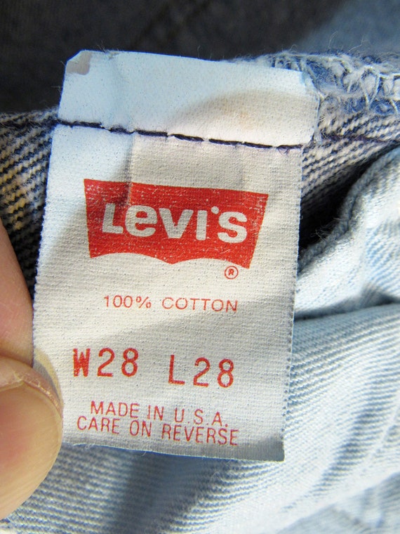 Prep! rare 1990s Vintage Levi's Men's 701 Student… - image 2