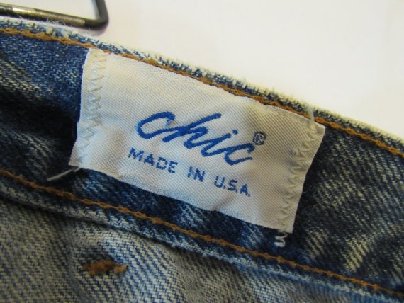 Vintage 1980s CHIC jeans "best fit in the world" … - image 5