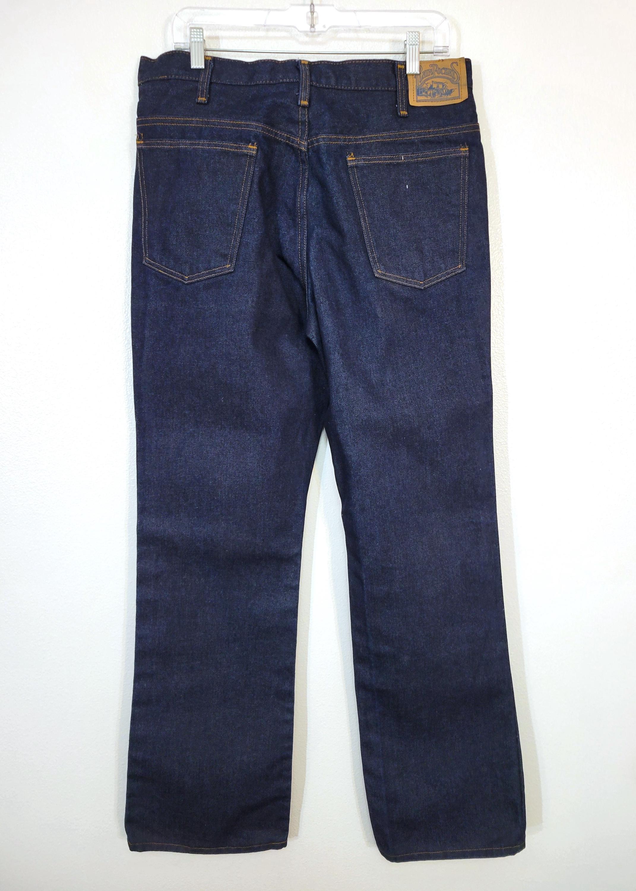 Vintage Jcpenney USA Made Plain Pockets Men's Jeans! UNWORN and