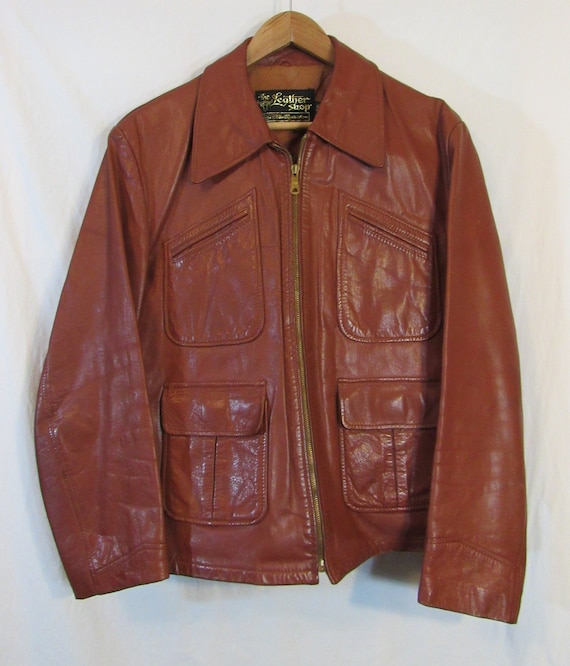1970s Sears The Leather Shop The Men's Store Brown