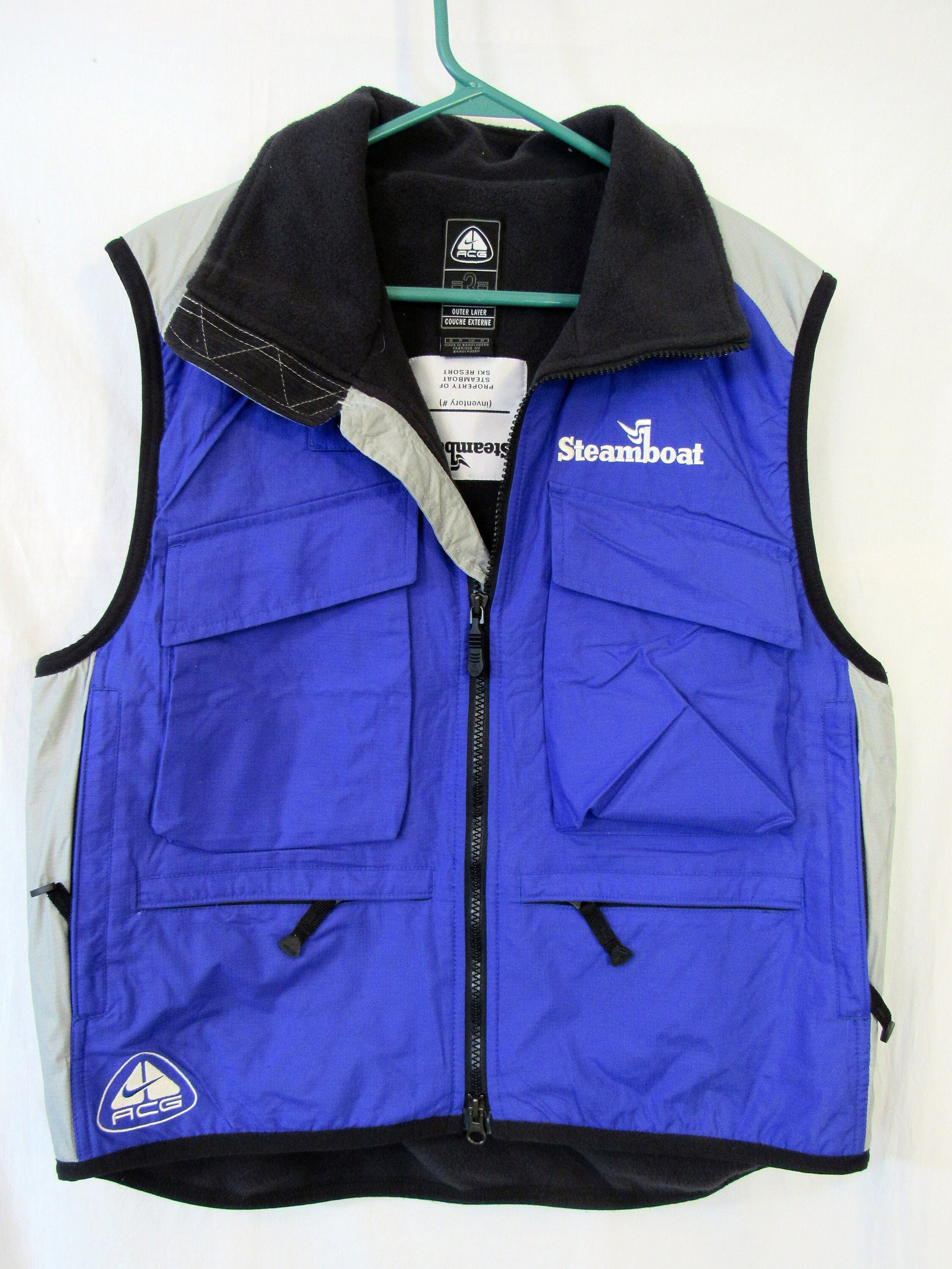 in de tussentijd Onderbreking voor mij Vintage 1990s Nike ACG Men's Skiing Vest Steamboat Ski - Etsy