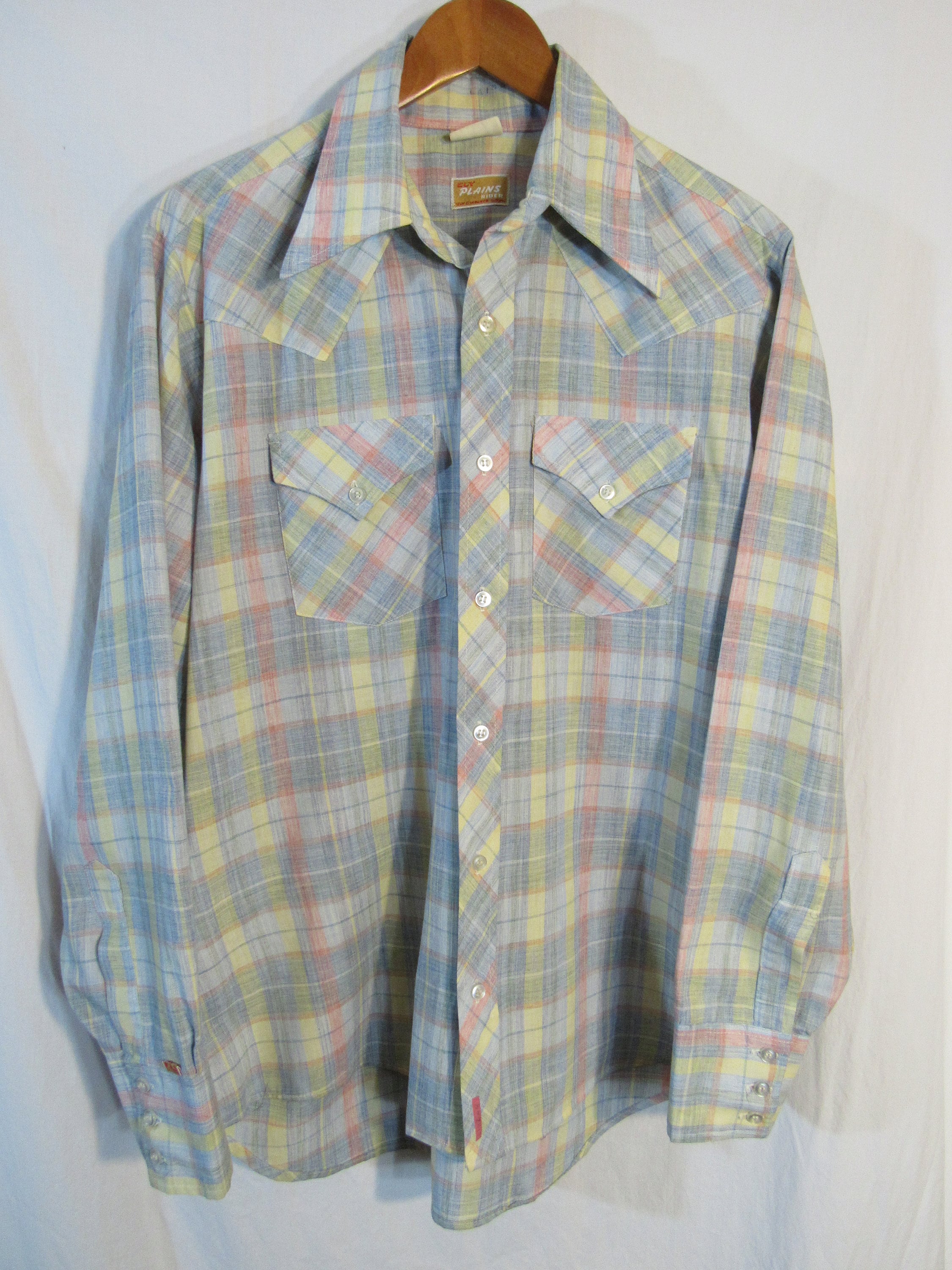 Ely Plains Rider Plaid Weave Snap Front 