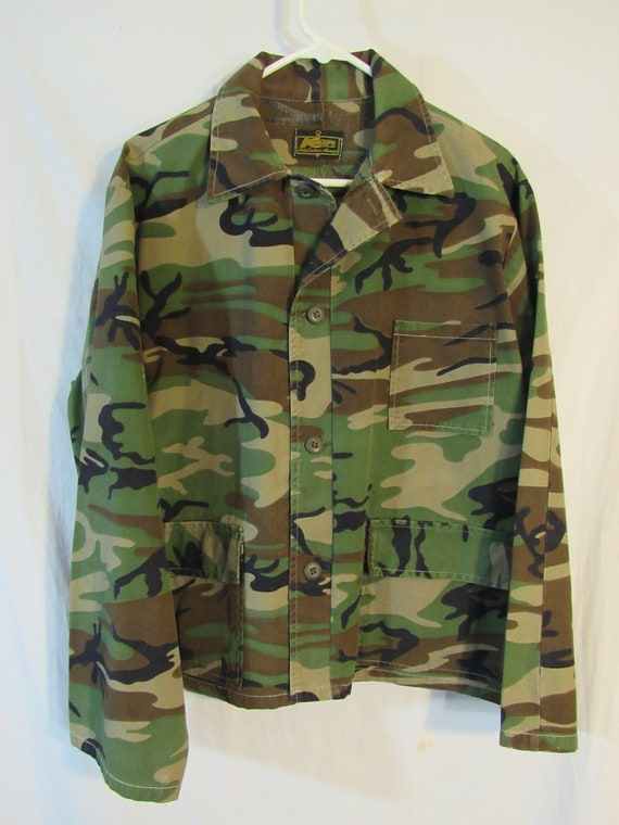 vintage 70s kmart camo - Gem