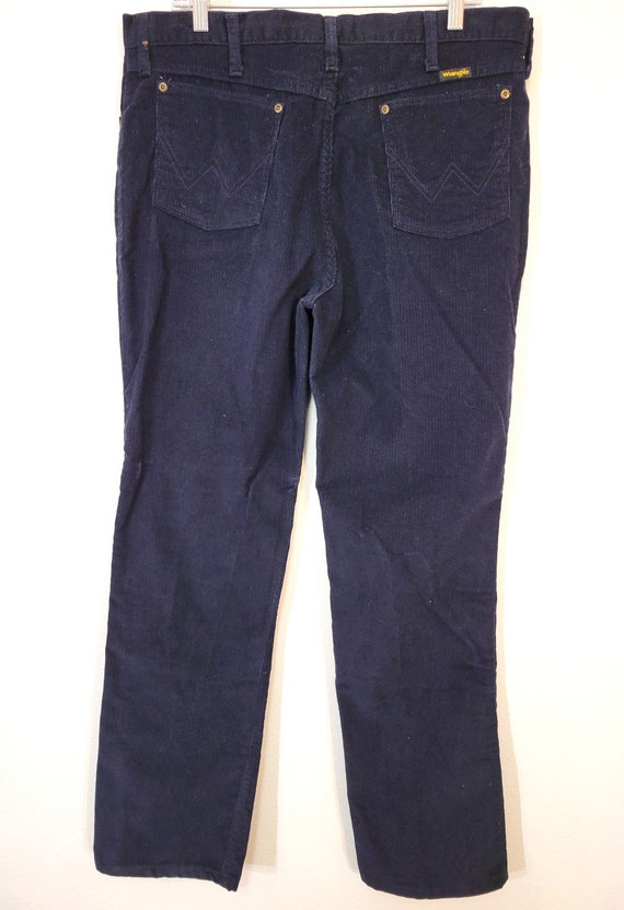 Vintage 80's Wrangler Corduroy Pants USA Red High Waist