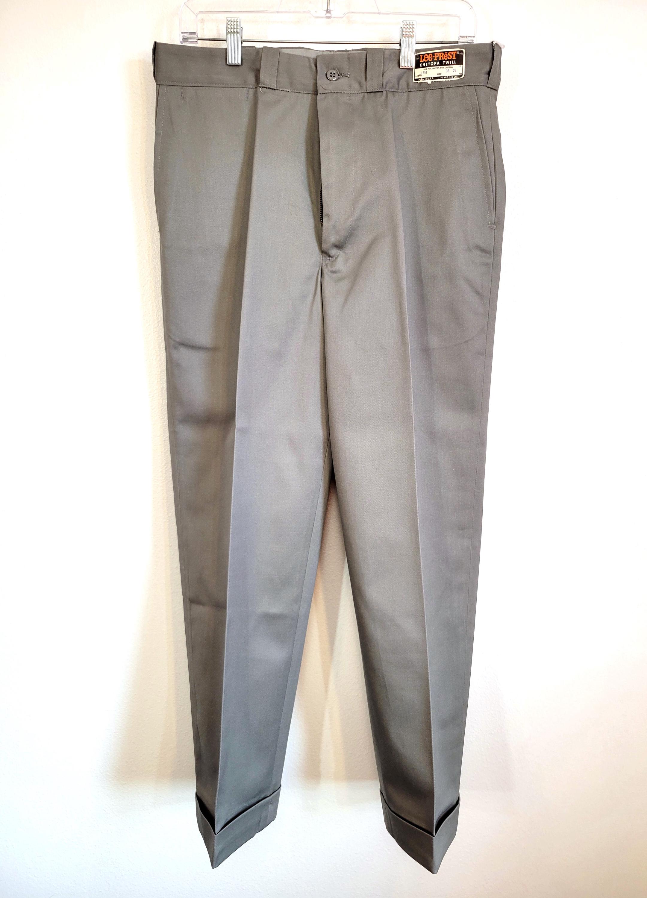 60s Lee Chetopa Twill ワークパンツ Big Size Vintage 1960's NOS LEE Chetopa Twill Men's Work Pants! Gray, Tags