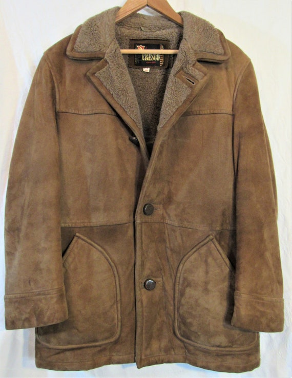 sherpa lined coat