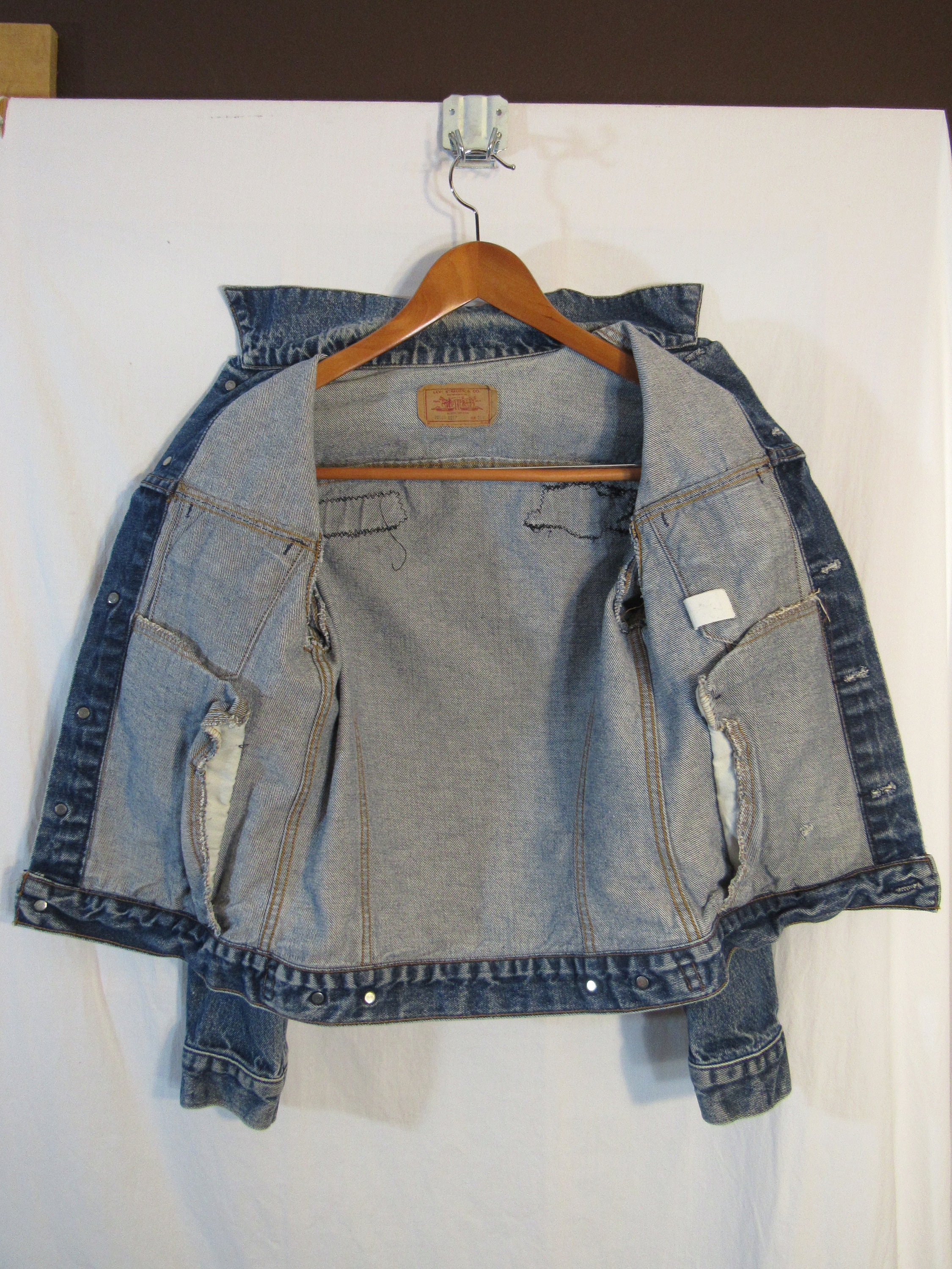 Vintage 1980's Levi's Trucker Jacket 70506-0217 Size - Etsy Canada