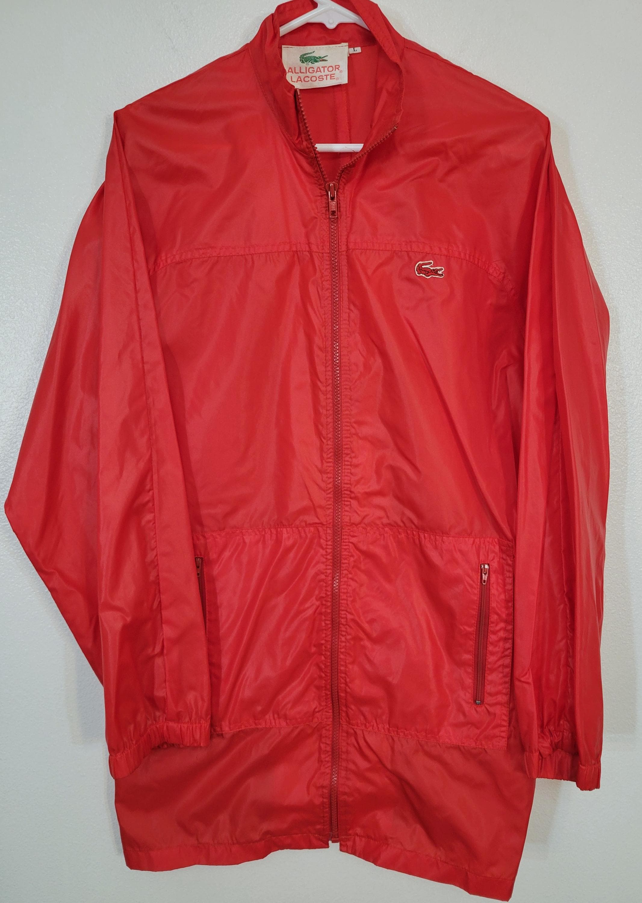 Nylon Lacoste Jacket - Etsy display picture 1
