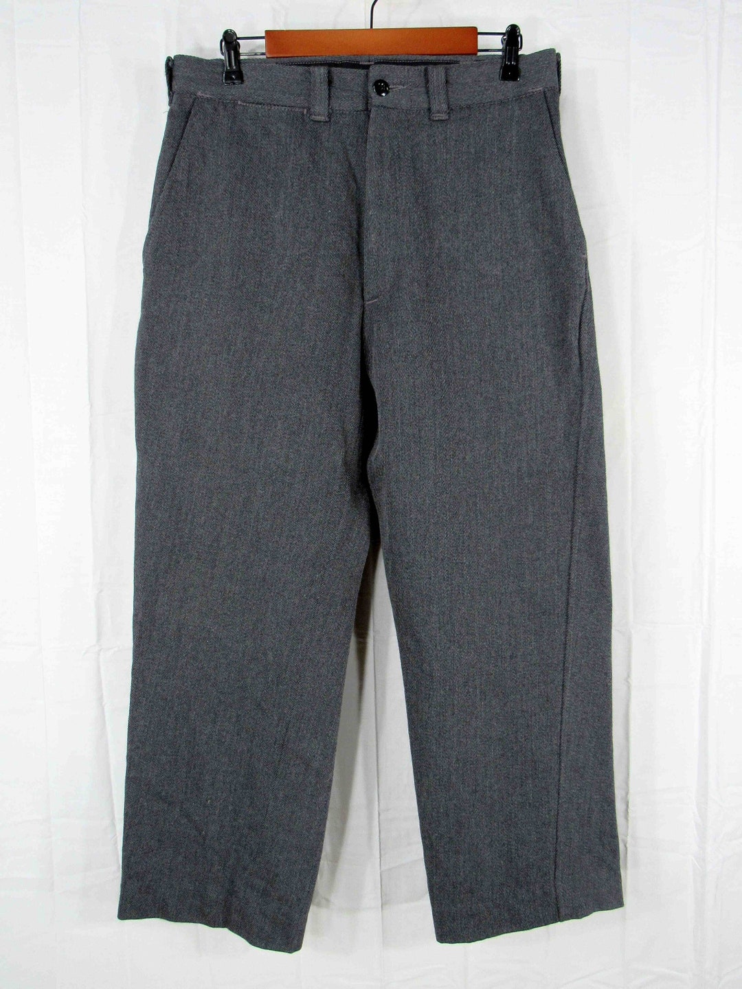 90s Vintage Filson Men's Gray Wool Whipcord Trousers - Etsy