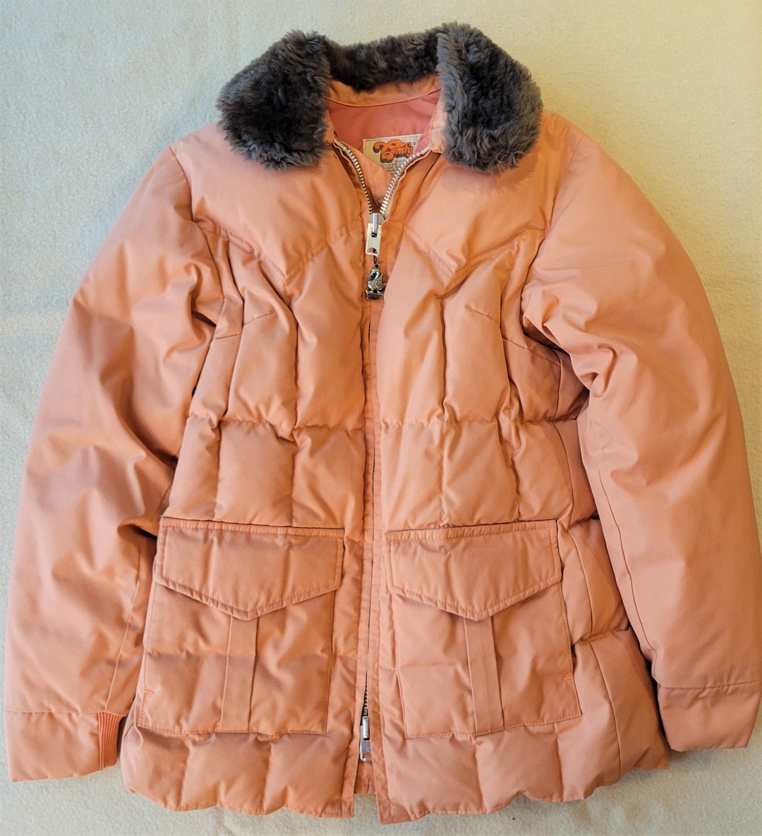 Unworn Wow Vintage 1970s Comfy Western Goose Down Etsy