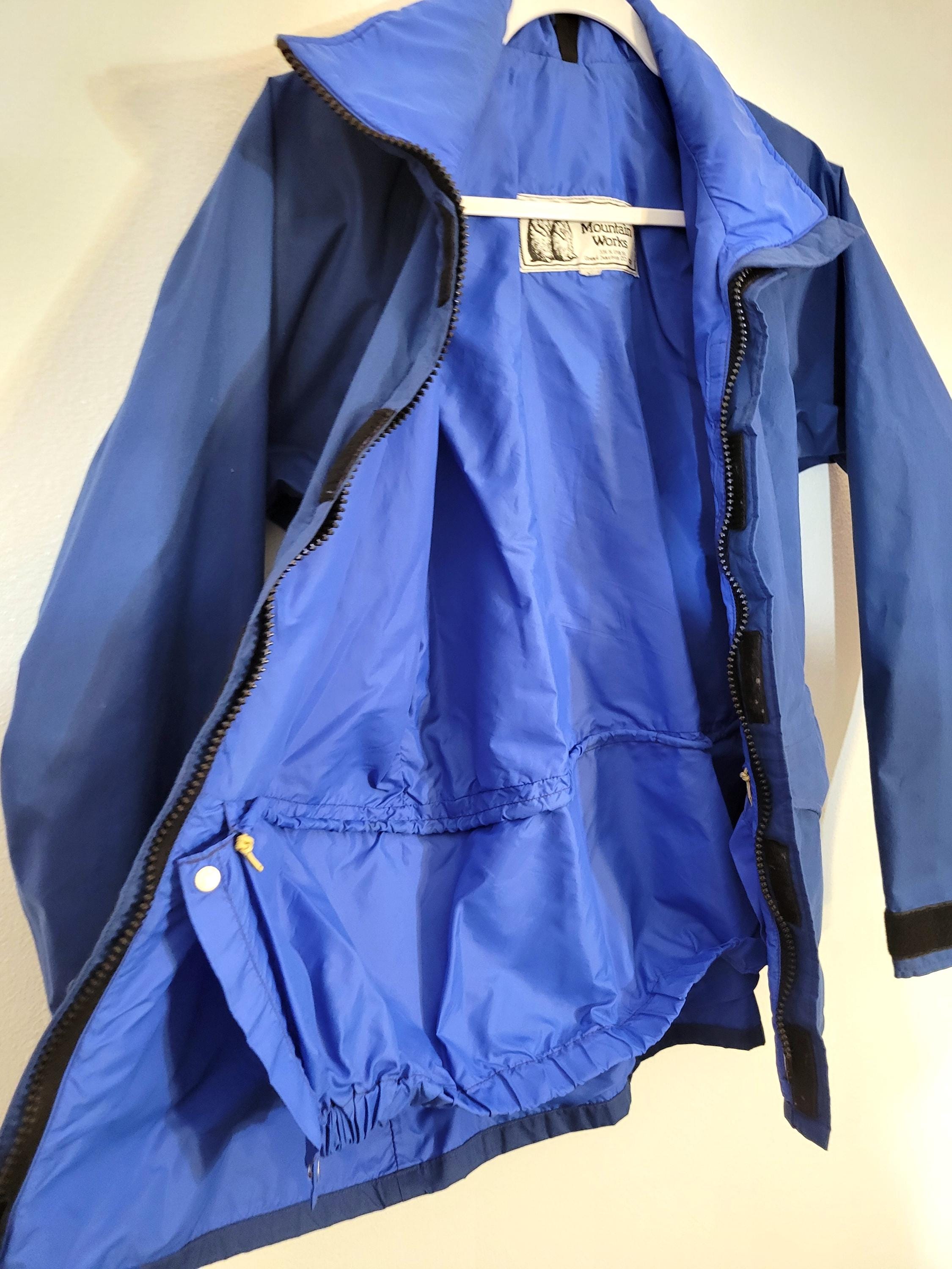 Vintage 1970s Early 80s Marmot Mountain Works Gore-tex Blue