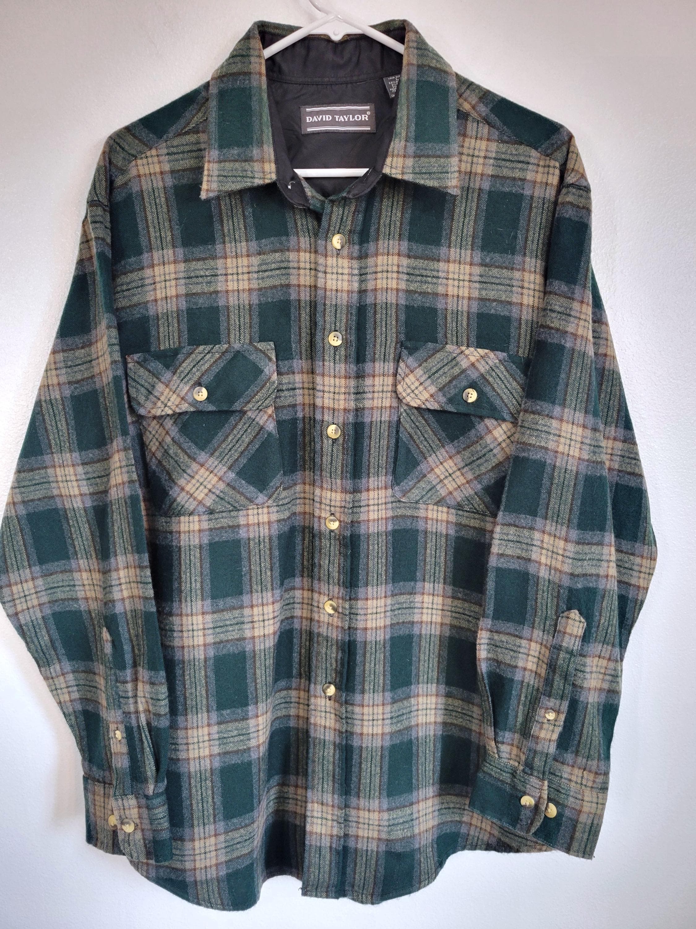 David taylor vintage flannel shirt - Etsy 日本