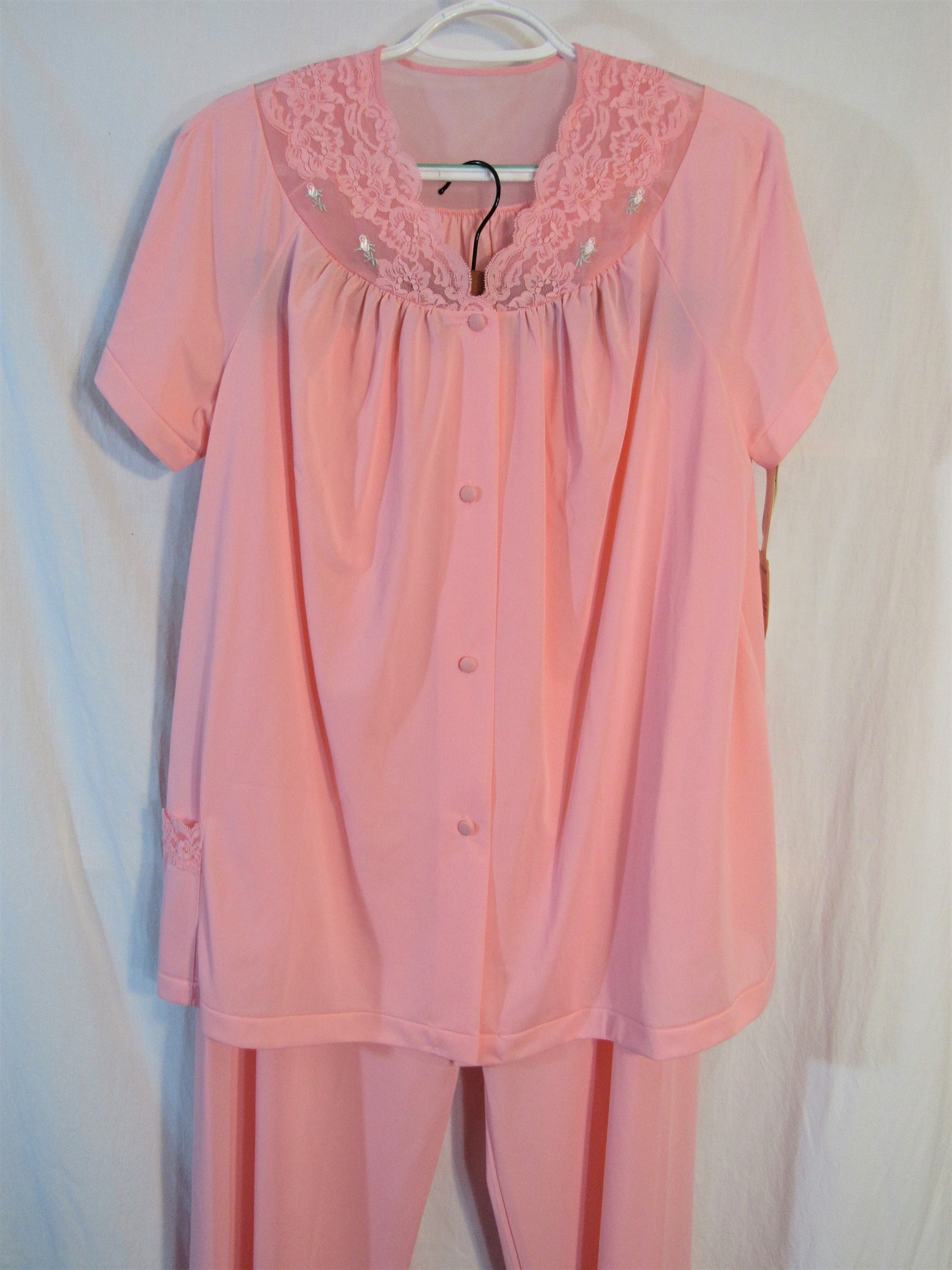 Vintage 1990s? Deadstock With Tags Shadowline Light Rose
