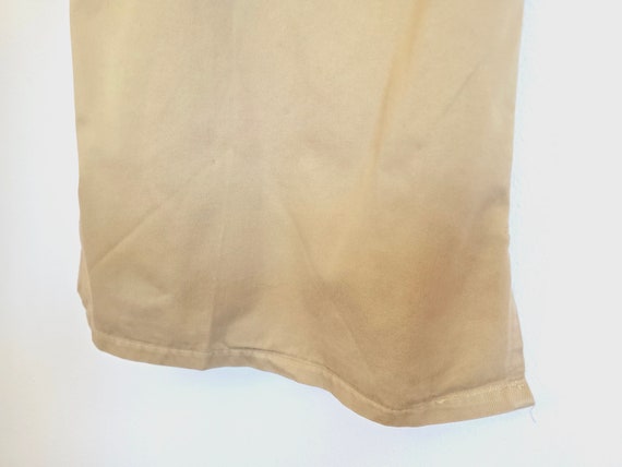 Vintage U.S. Military tan cotton uniform short sl… - image 6