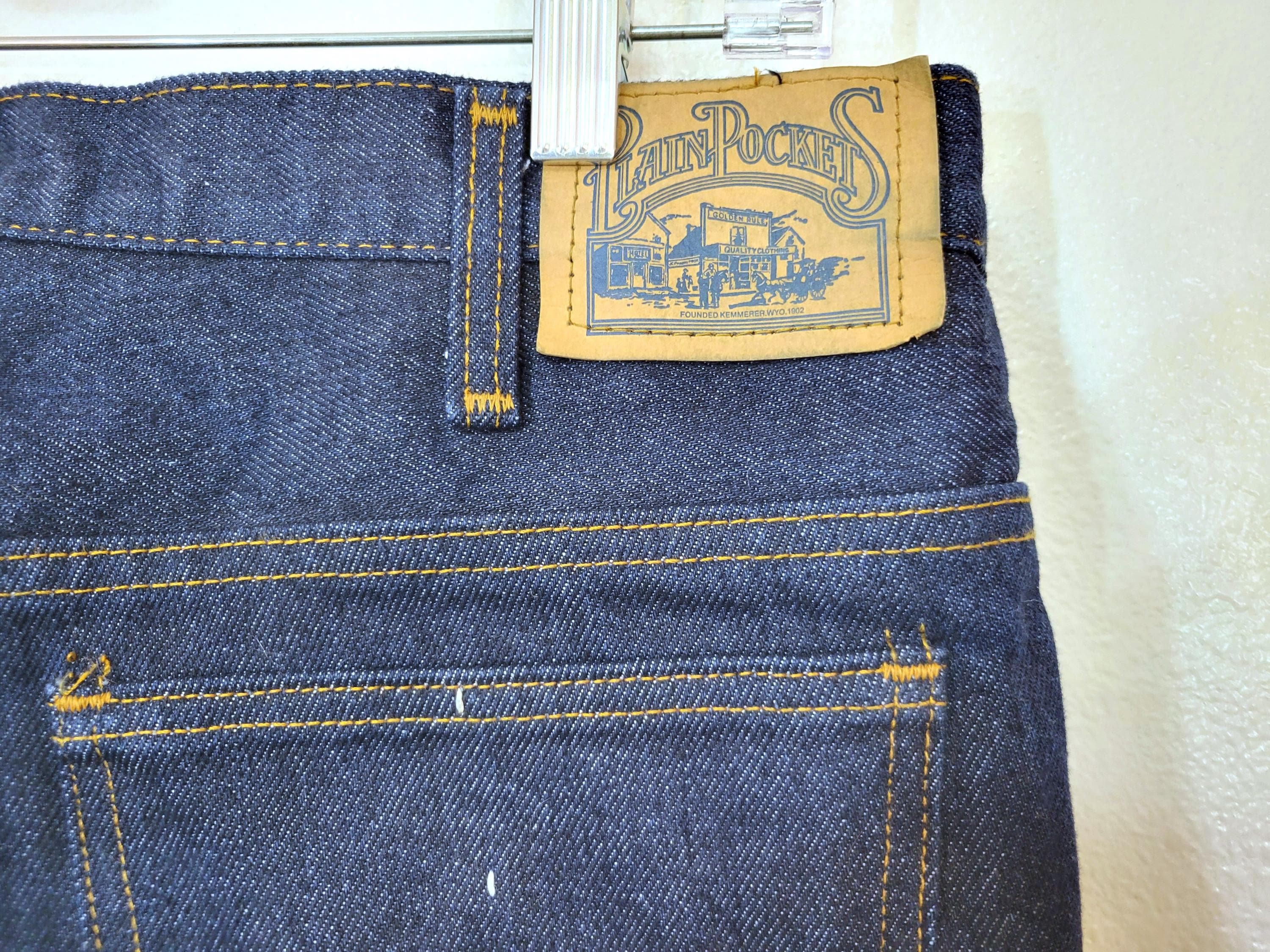 Vintage Jcpenney USA Made Plain Pockets Men's Jeans! UNWORN and