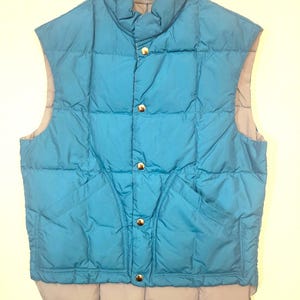 Vintage Comfy Down Vest - Etsy