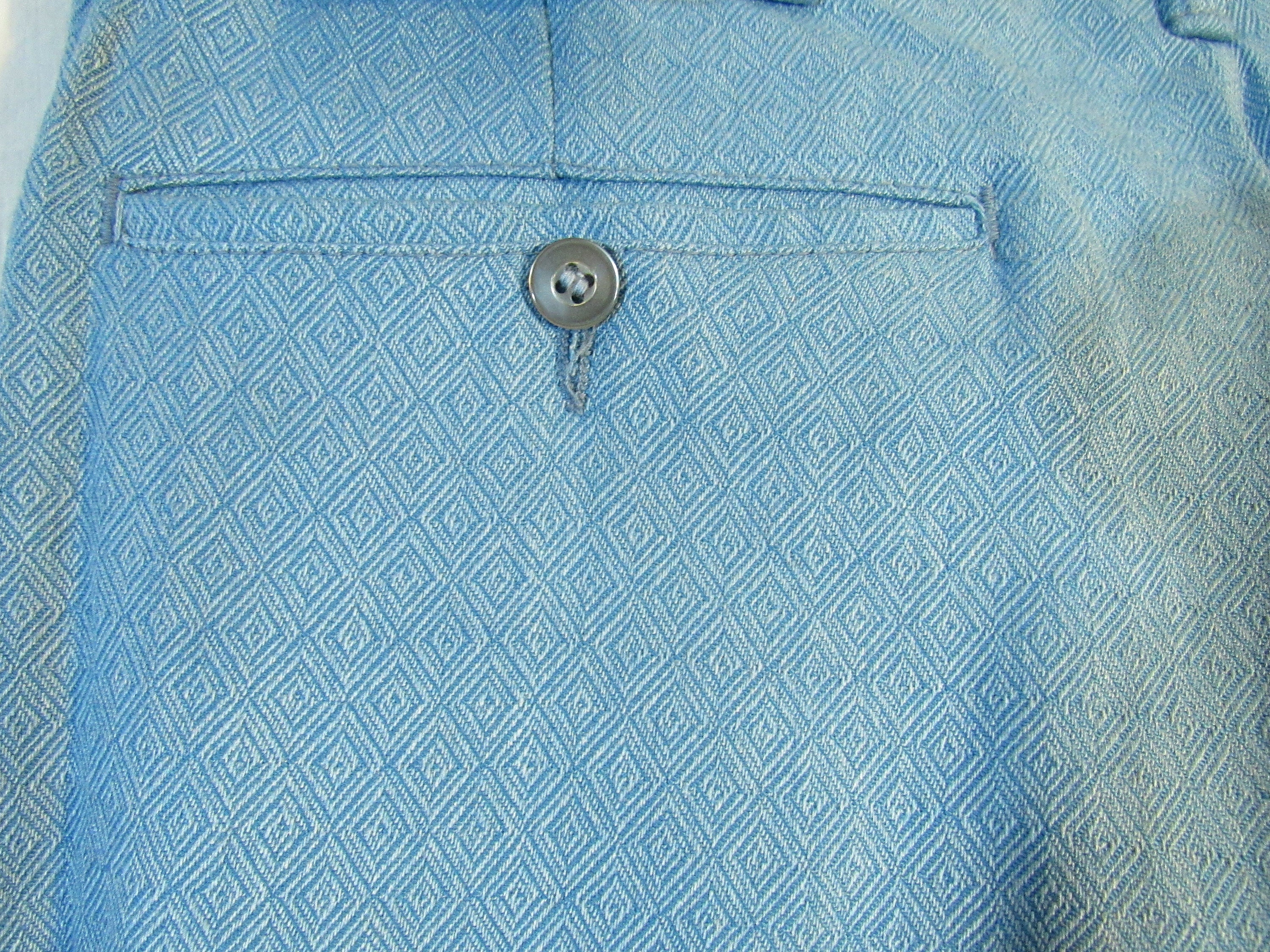 Vintage 1970s Deadstock! Day's Sportswear Men's Diamond Grid