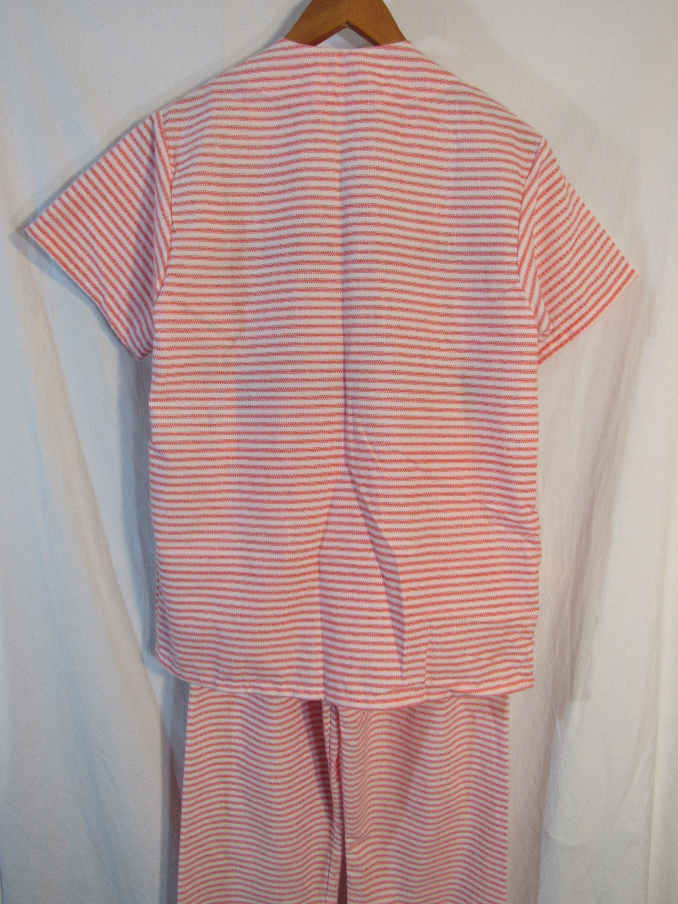 Prison Issue Pyjamas 1970s Vintage Gay Apparels Women's Bust 36