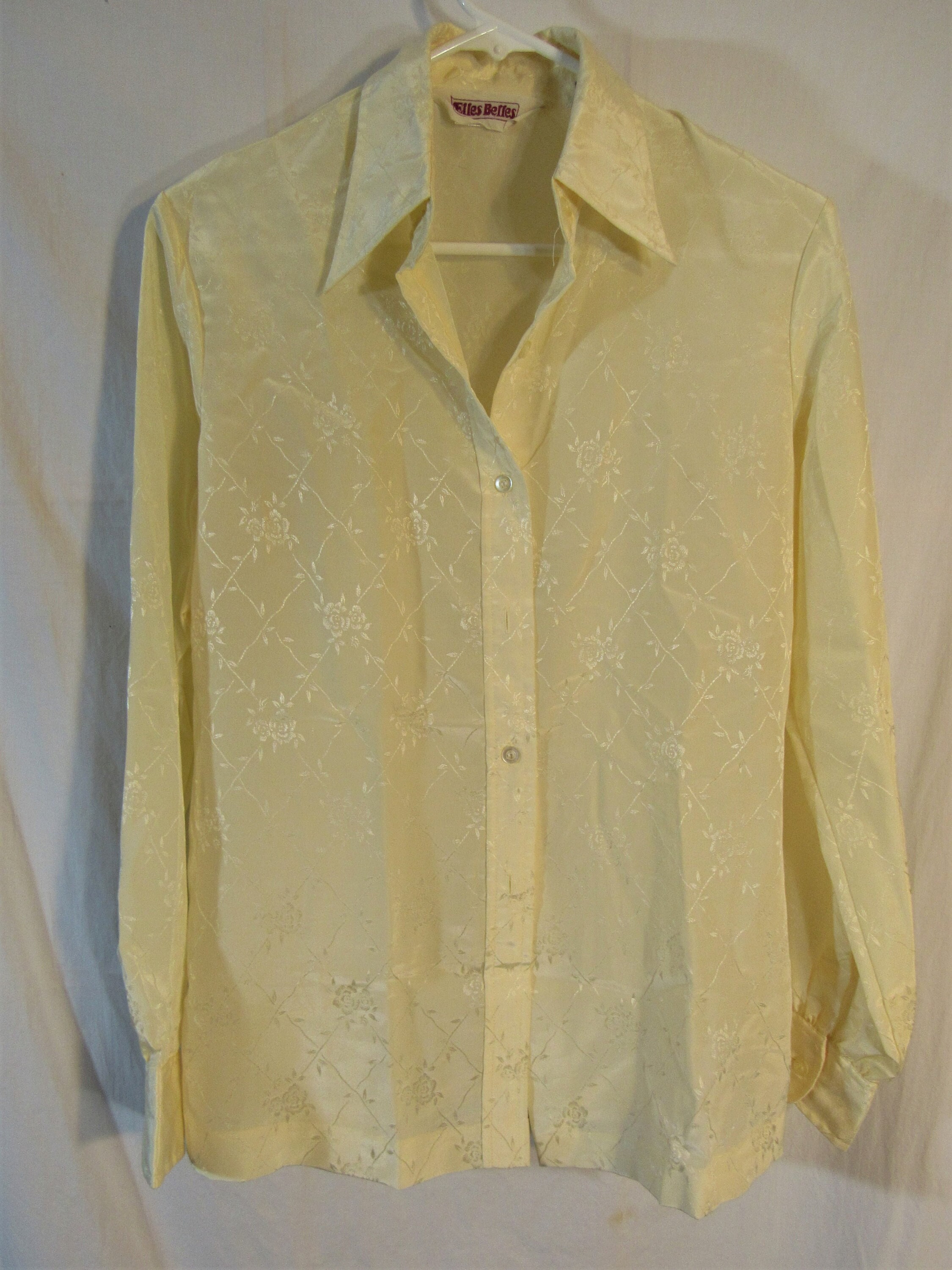 Cream Jacquard Shirt 