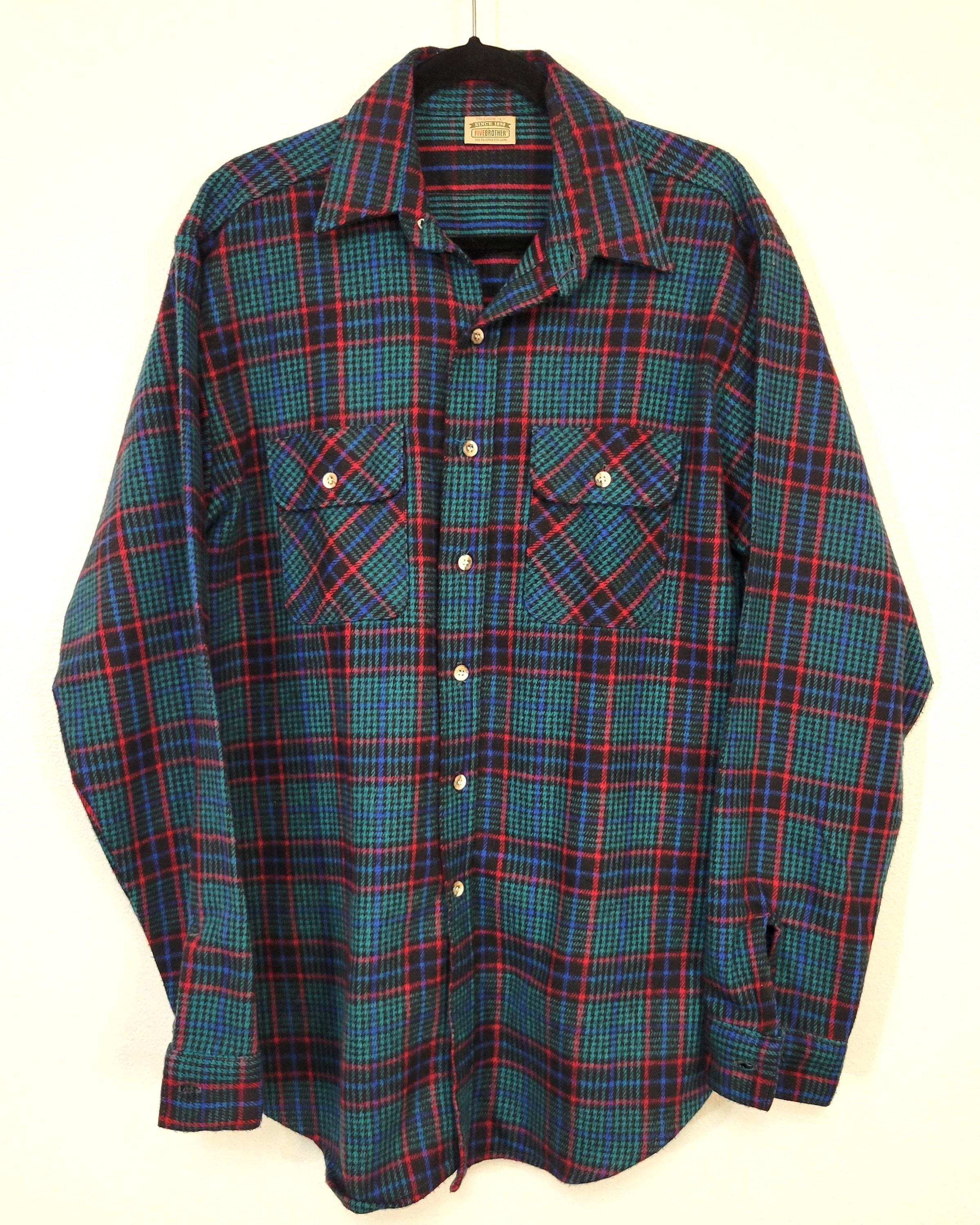 Vintage Five Brother Tall Man Men's L Large Tall Heavy