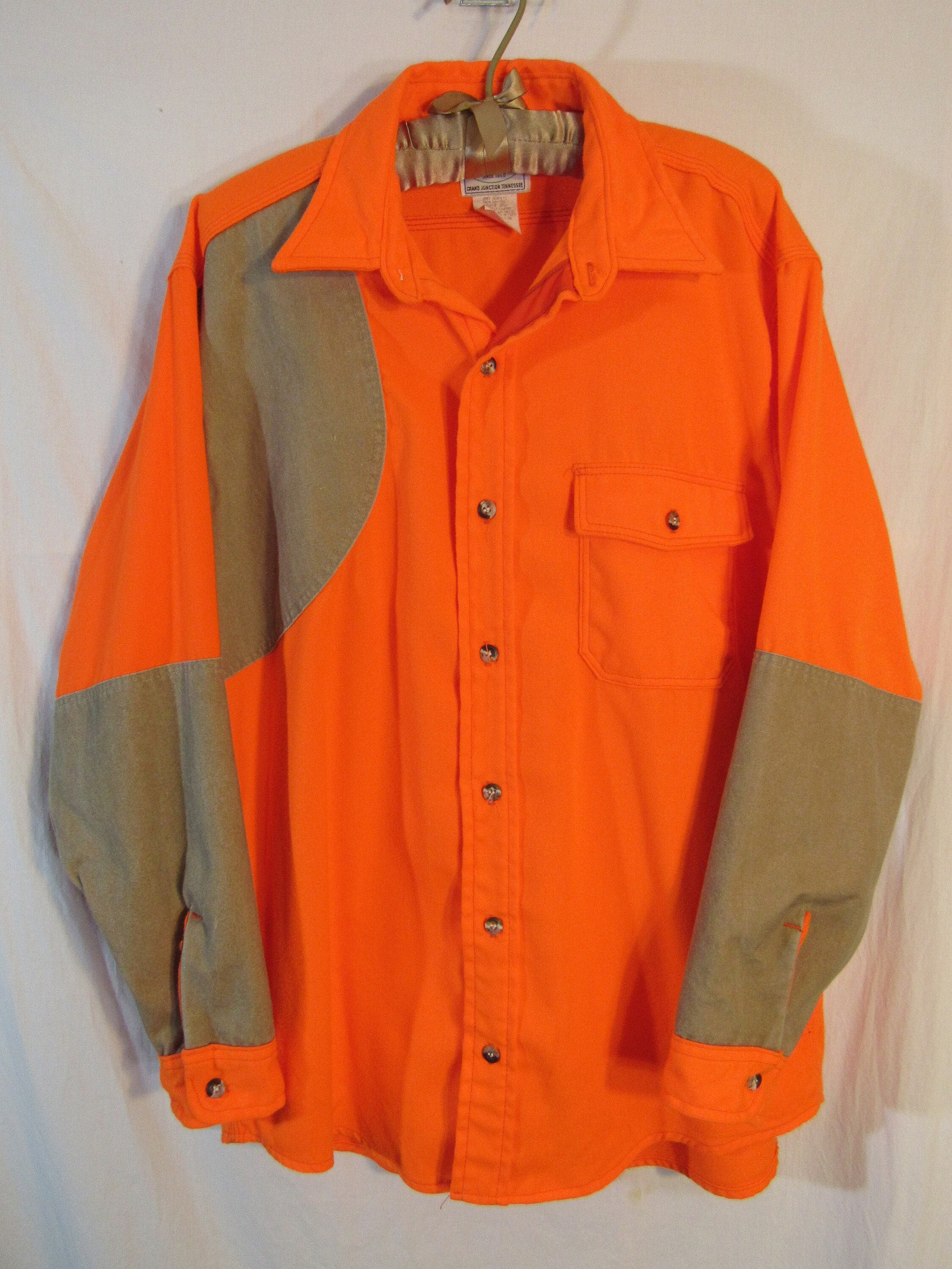 Blaze orange top hunting shirt