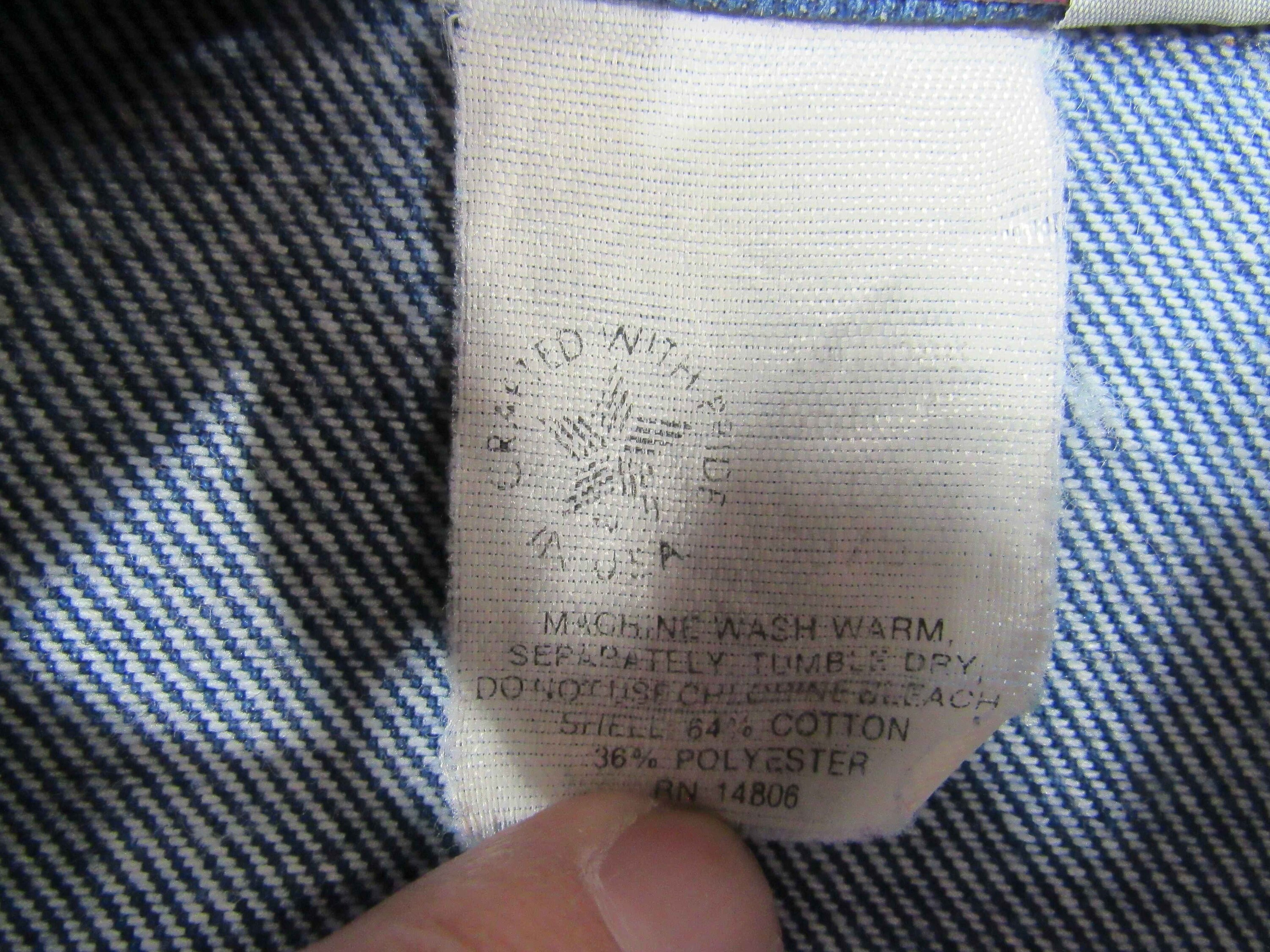 Penneys! 1980s Vintage Jcpenney Penneys Big Mac Men's Blue Denim