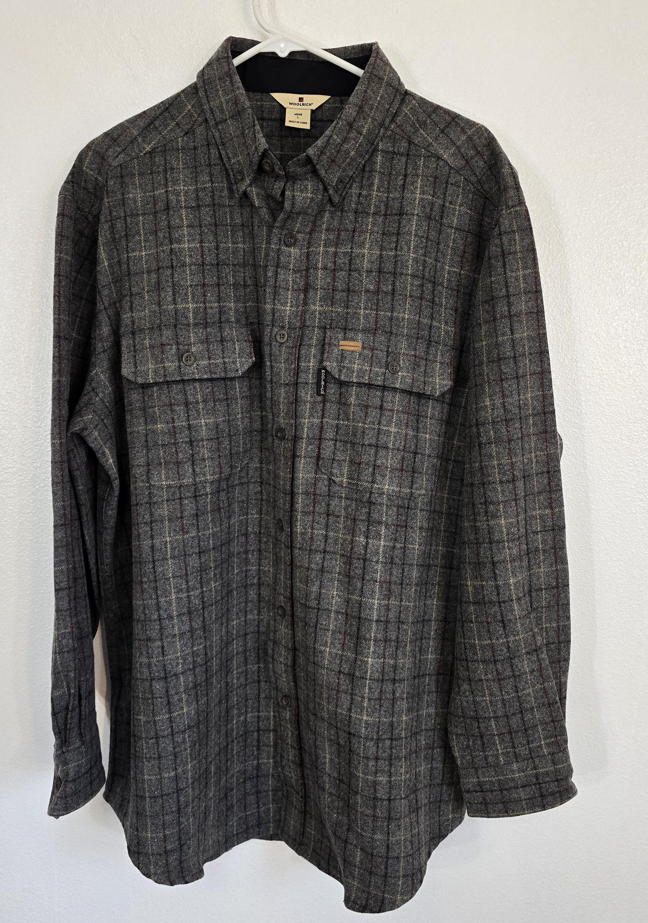 Woolrich Wool Shirt - Etsy