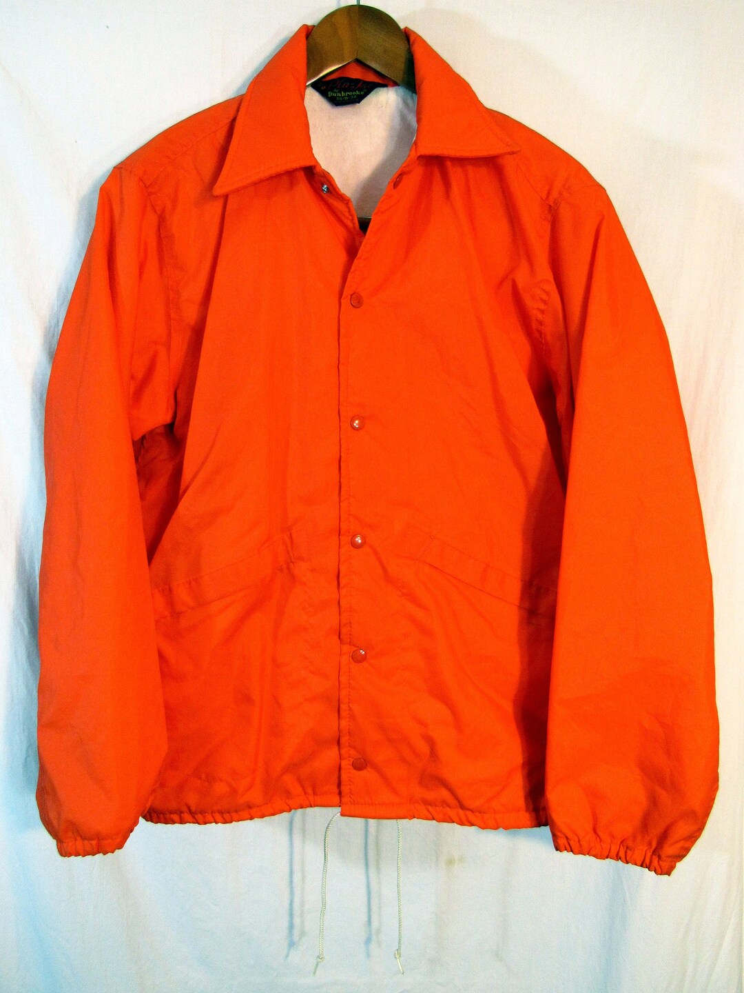 Vintage Pla-jac by Dunbrooke Men's Snap Warmup Jacket Size S 36 38 ...