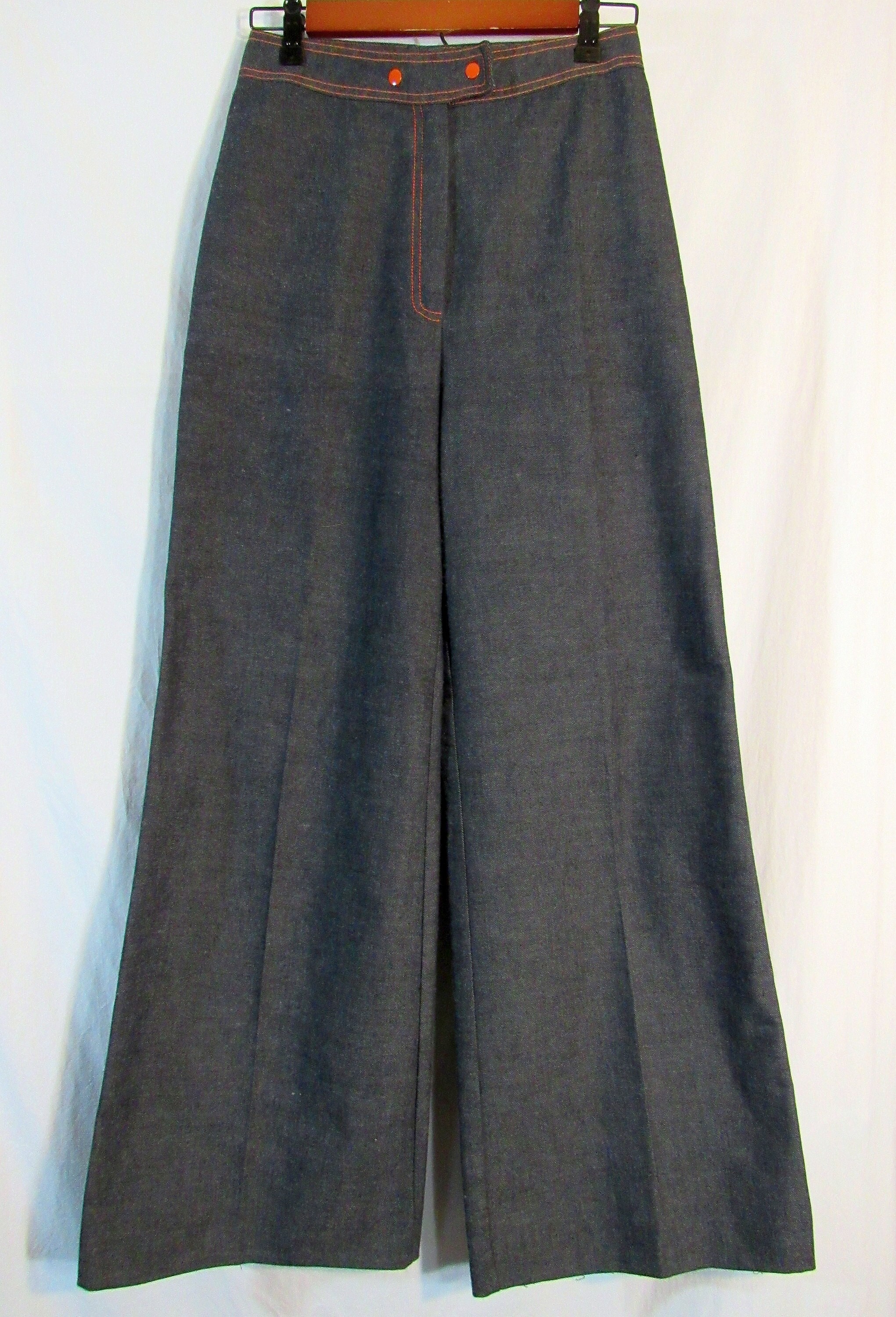 High Waist Side Split Wide Leg Pants