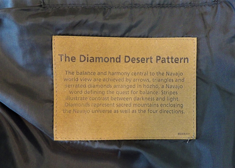 Unworn Discontinued Pendleton High Grade Western Wear Wool Diamond Desert Navajo Lined Bomber Jacket Men/'s Chest 56