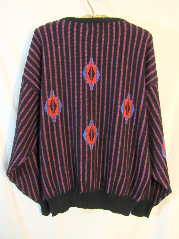 Wow! 1980s Vintage Raffinati Women's Knit Pullove… - image 2