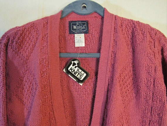 Vintage 1980s Woolrich Woman New With Tags! Pink/… - image 3