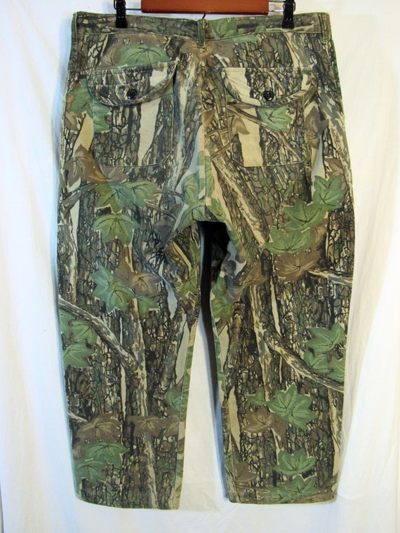 OCOEE Men's Trebark Camo Cotton BDU Style Hunting Pants, Size 37