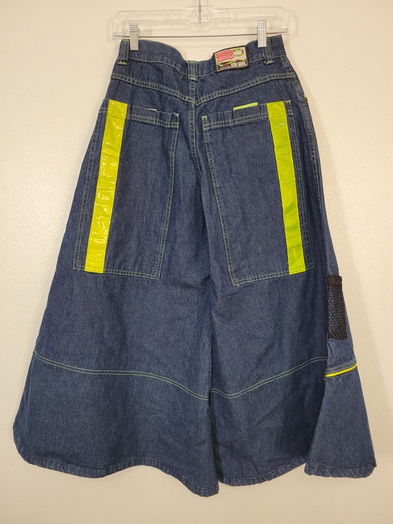 Vintage 80s/90s Kik Girl K-land Candy Coated Skater Blue Cotton