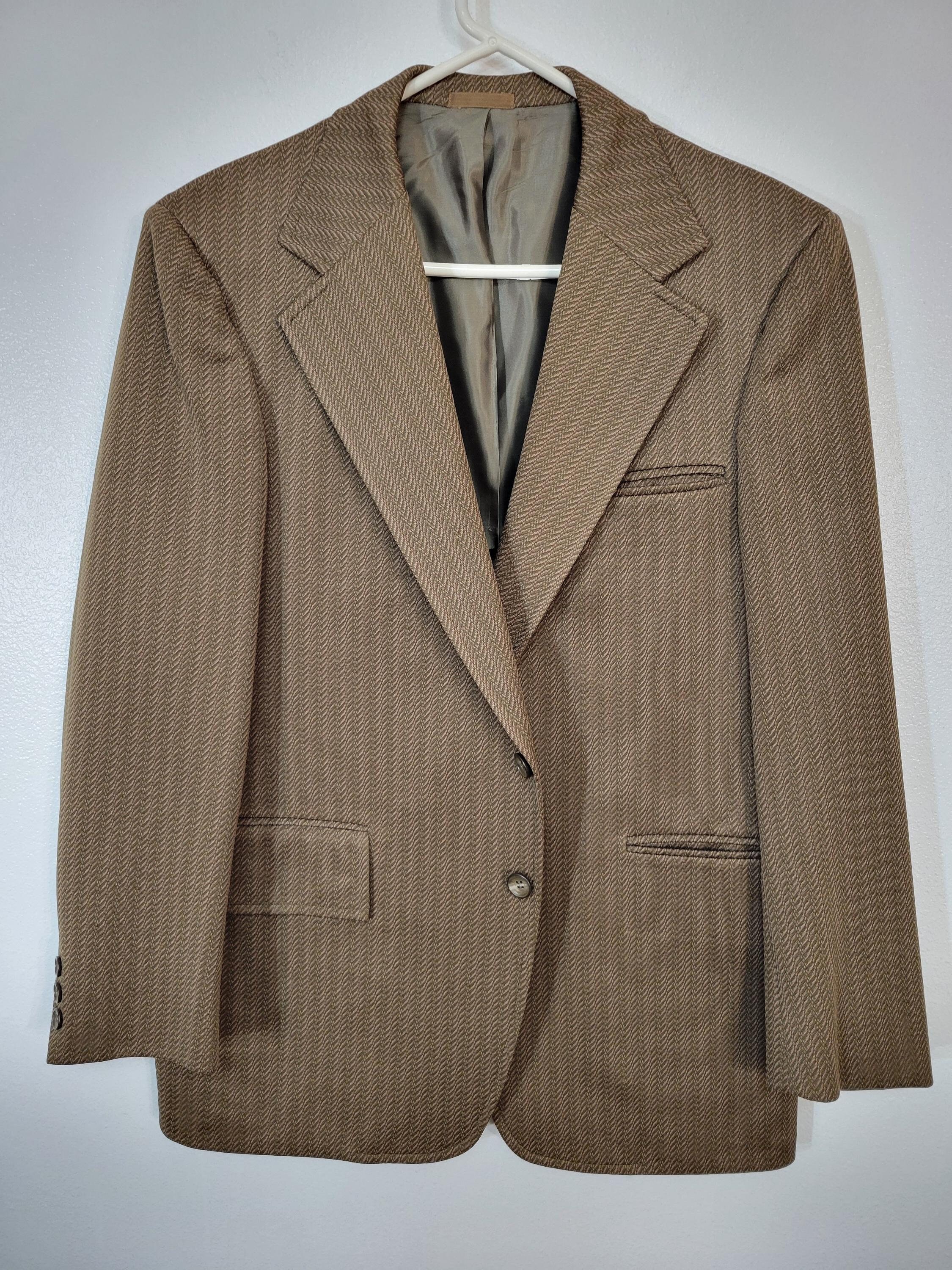 1970s Big Lapel Jacket - Etsy