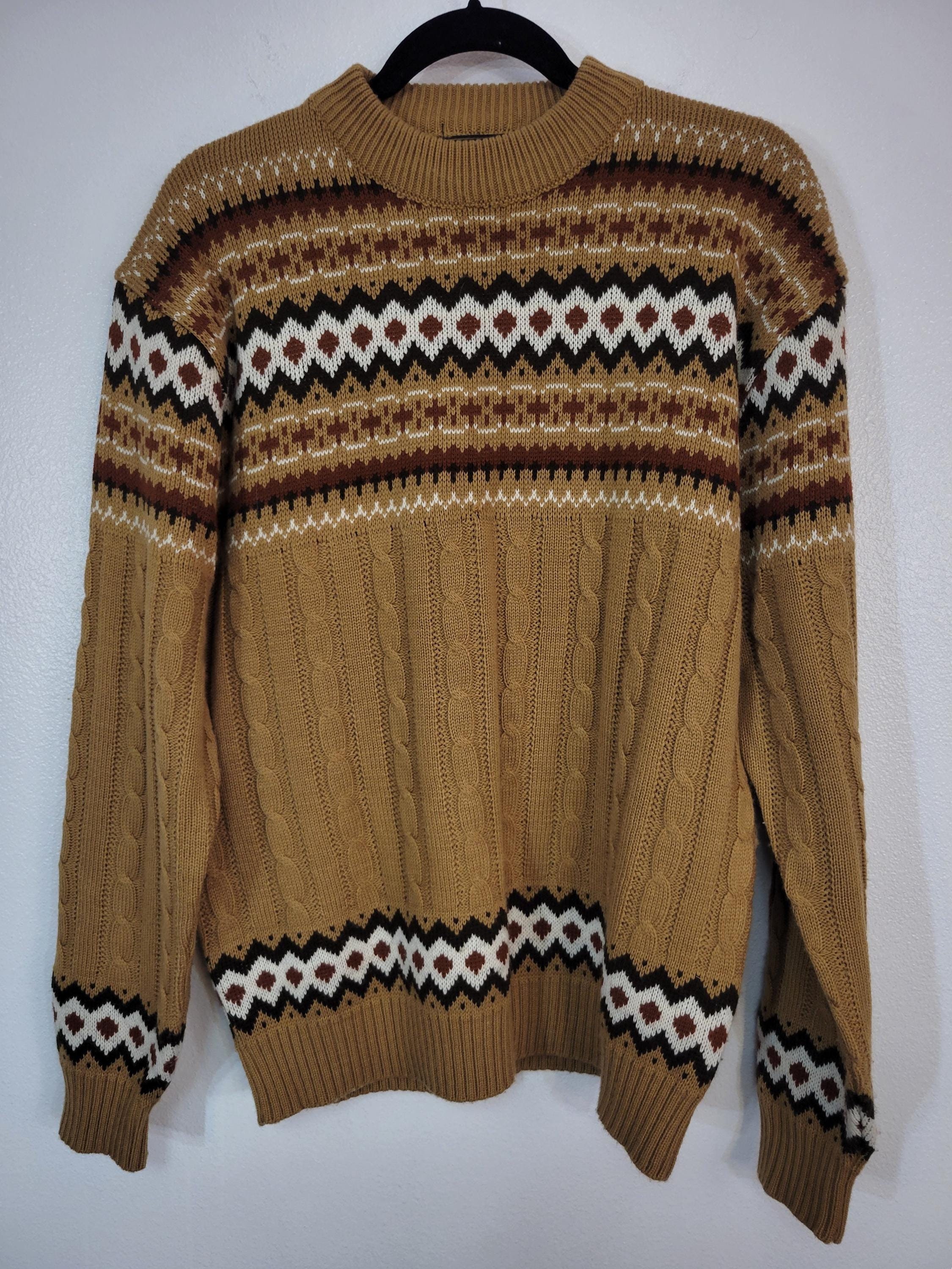 80s Sears Sweater - Etsy