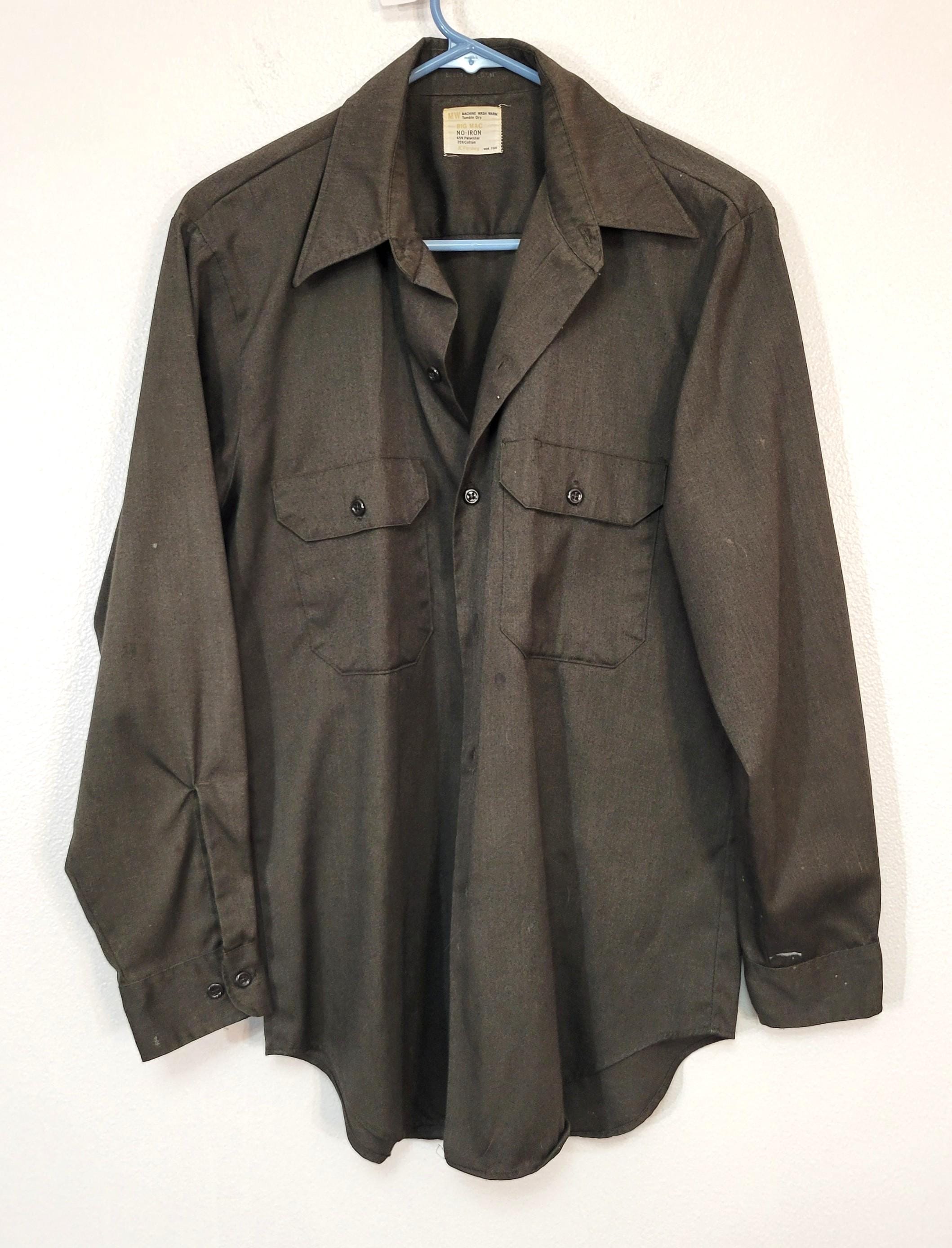 Vintage Big Mac Work Shirt - Etsy