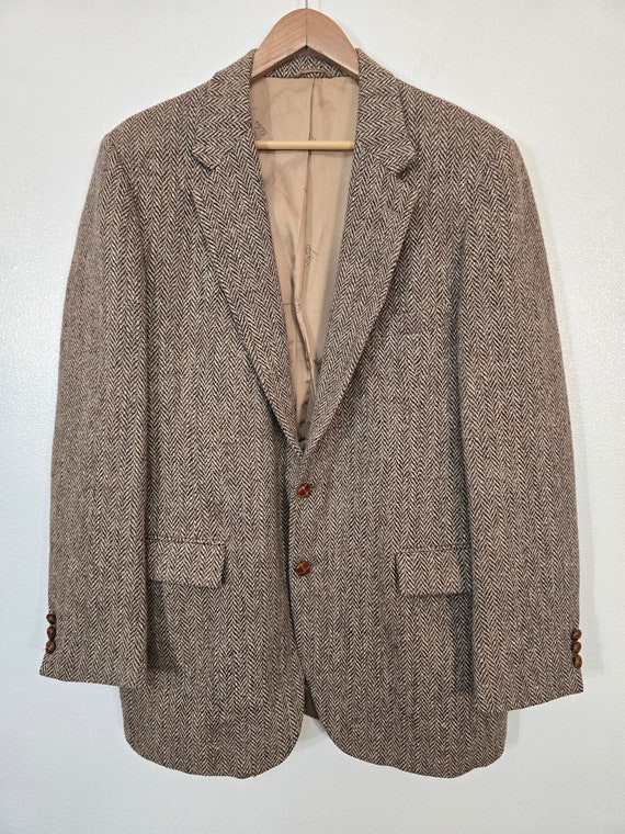 Vintage Harris Tweed Eagle Clothes "Man in Wool" … - image 1