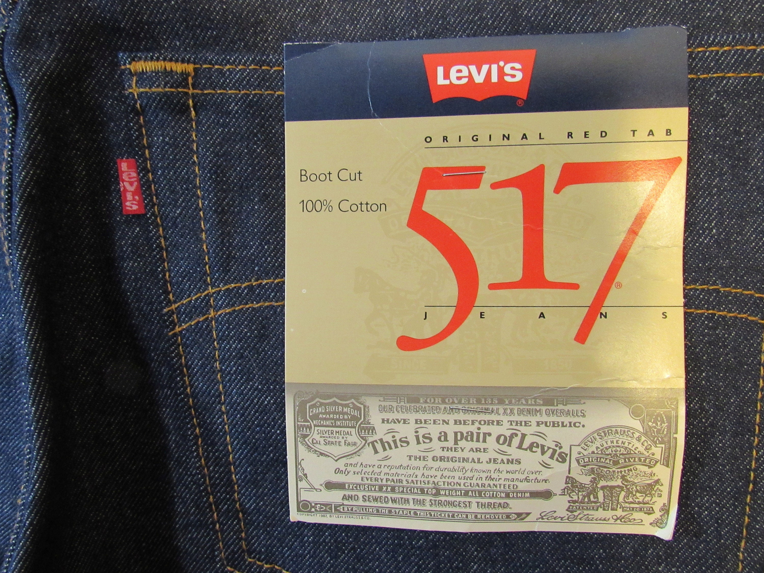 Deadstock Levis 517 - Etsy